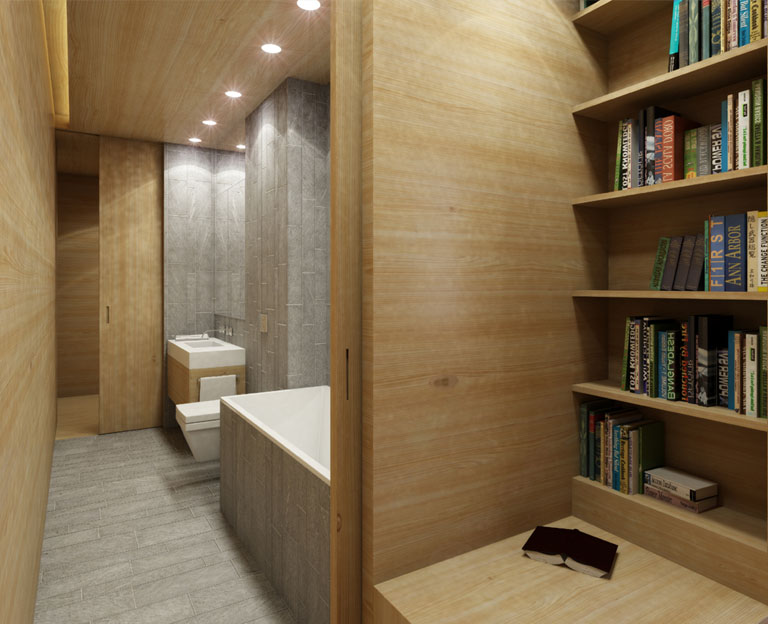 Architekturvisualisierungen Badezimmer